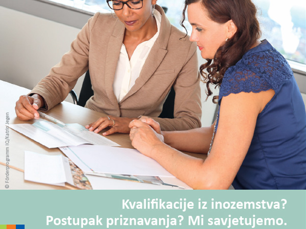 Info-Flyer auf kroatisch