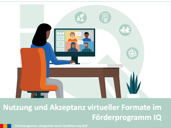 Nutzung und Akzeptanz virtueller Formate im Förderprogramm IQ